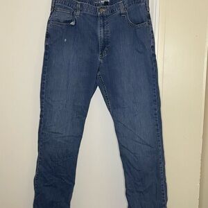 Carhartt Men's Straight Blue Jeans